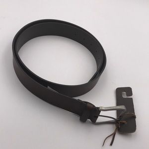 James Campbell Brown Leather Belt